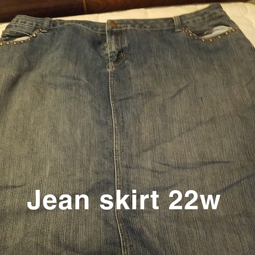 Jean skirt